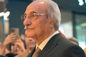 The owner of the Saedinia café chain Mohammad Saeedinia attending a public event (Undated)