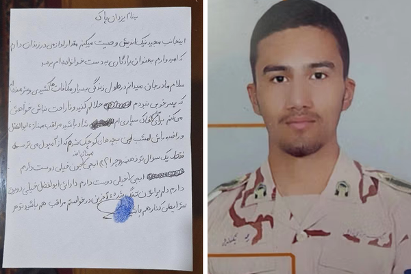 "احتفظوا بأغراضي للذكرى".. وصية مؤلمة لمحتج أعدمته السلطات في إيران
