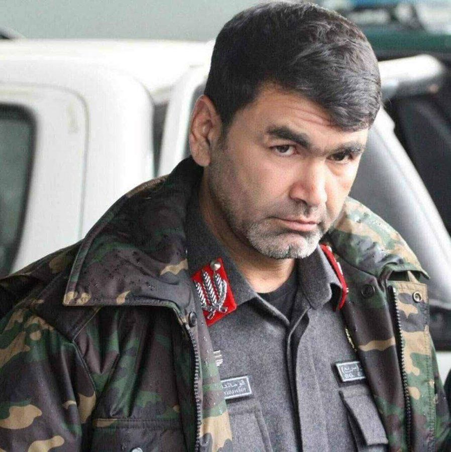 Former Afghan police general Ikramuddin Sari 