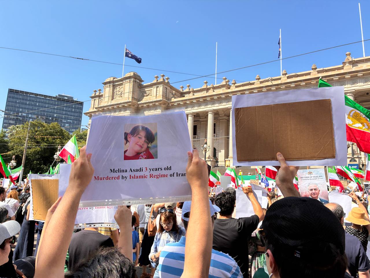 تجمع الإيرانيين في "ملبورن" بأستراليا