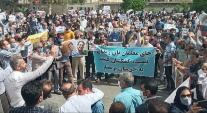 انجمن صنفی معلمان فارس: صدور حکم ۳۴ سال زندان برای هشت معلم ناعادلانه و ناباورانه بود