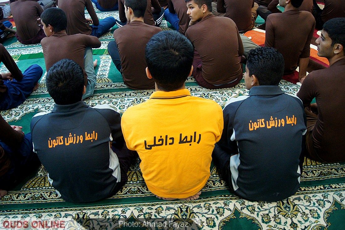 Underage prisoners in an Iranian jail. FILE PHOTO