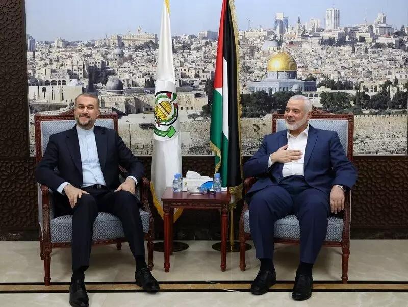 Iran's Foreign Minister Meets Hamas Leader In Qatar