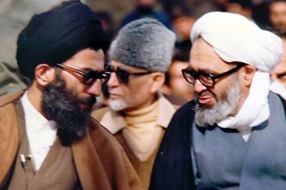 Hossein Ali Montazeri (right) was once the designated successor to the Irn’s first Supreme Leader Ayatollah Khomeini, but they had a falling-out in 1989 over government policies that Montazeri claimed infringed on people's freedom.
