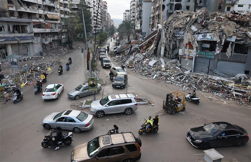 حضور لبنانی‌ها در جنوب این کشور، پس از اعلام آتش‌بس