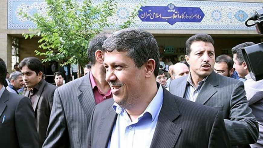 Mehdi Hashemi Rafsanjani, son of former President Akbar Hashemi Rafsanjani (file photo)