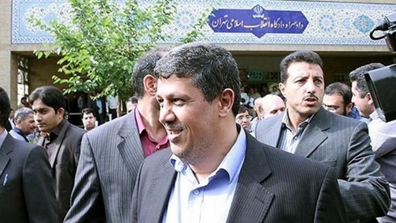 Mehdi Hashemi Rafsanjani, son of former President Akbar Hashemi Rafsanjani (file photo)