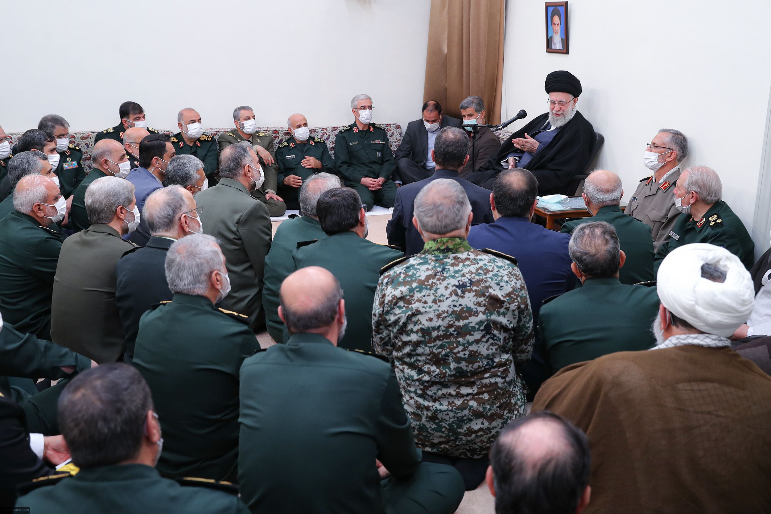Khamenei Calls On Top Brass To Be Vigilant Against Enemies 