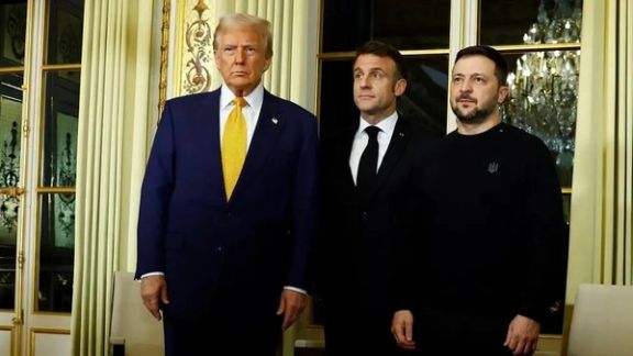 زلنسکی پس از دیدار با ترامپ و مکرون: همه میخواهیم این جنگ زودتر تمام شود