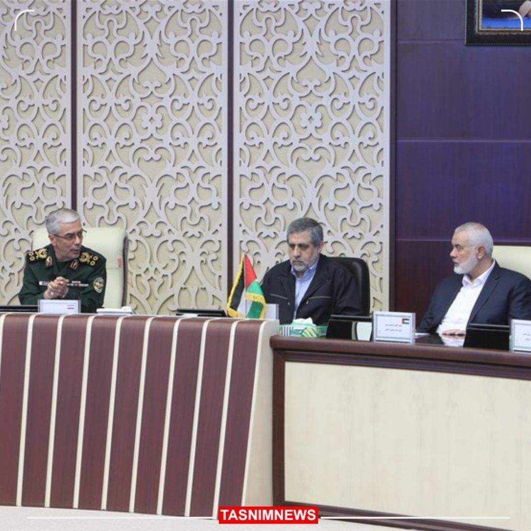 Iran's Military Chief Commends Hamas Leader, Vows Unwavering Support