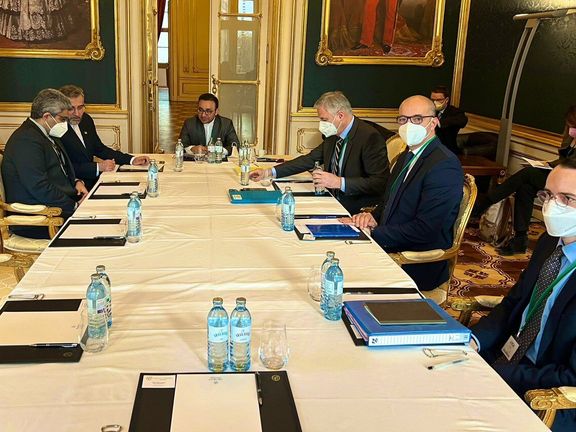 Iran's chief negotiator in Vienna nuclear talks meeting European diplomats on December 30.