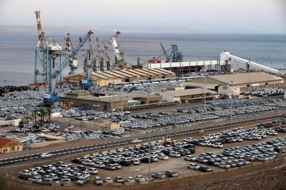 The Eilat port in Israel