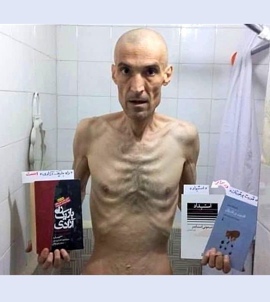 تاکید فرهاد میثمی بر ادامه اعتصاب غذا: تحقق قدرت بی‌قدرتان از مسیر ایستادگی جمعی‌ می‌گذرد