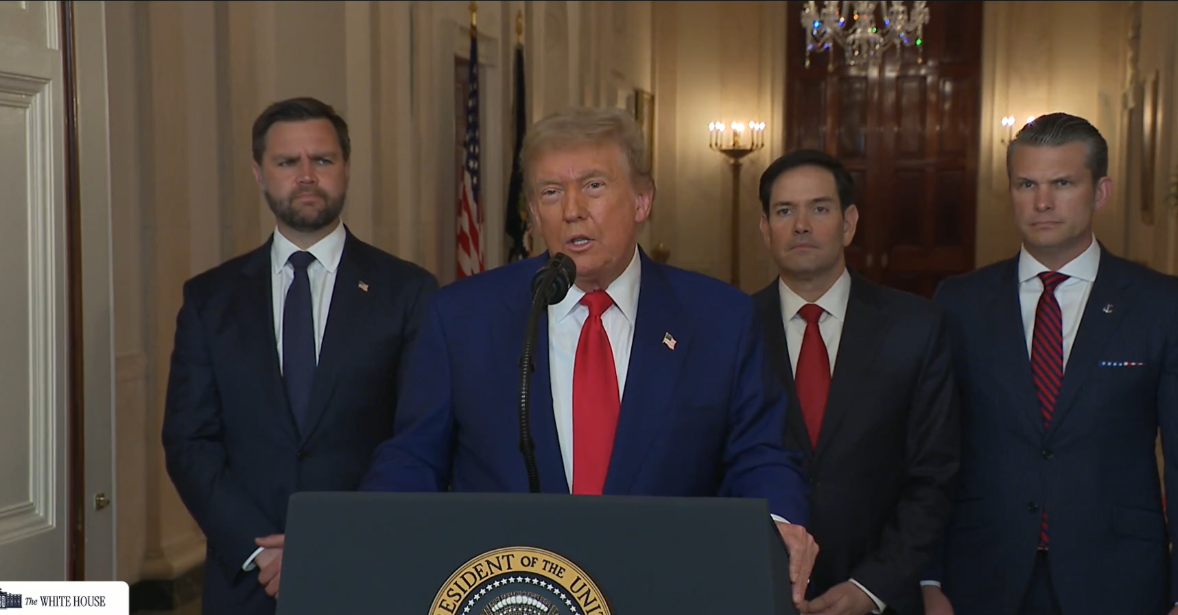 ترامپ: زیرساخت‌های برنامه هسته‌ای ایران را نابود کردیم؛ اگر لازم باشد، دوباره حمله می‌کنیم