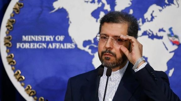 Iran's foreign ministry spokesman Saeed Khatibzadeh. FILE PHOTO
