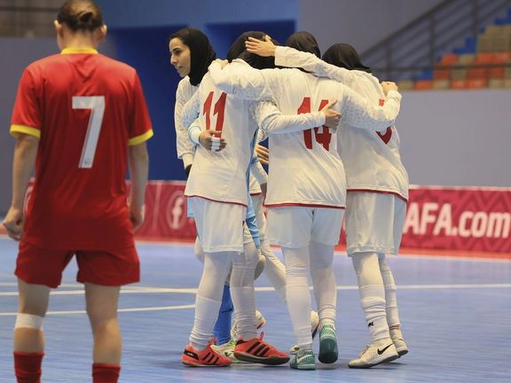 ایران ۱۰-۰ قرقیزستان؛ تداوم بردهای پرگُل فوتسالیستهای زن ایران در کافا