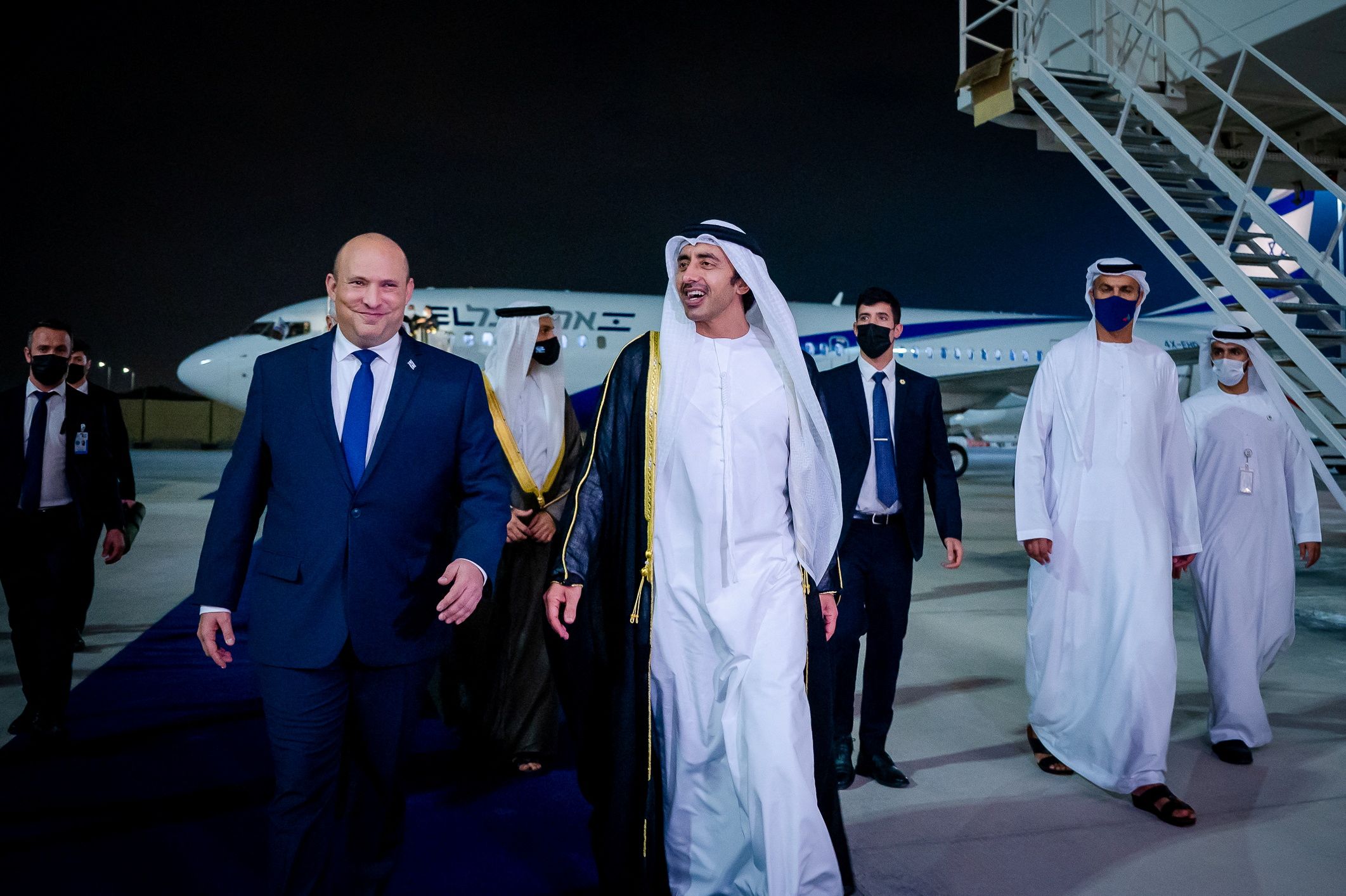 نخست وزیر اسرائیل در پی دیدار از امارات: بسیار خوش‌بین به خانه برمی‌گردم