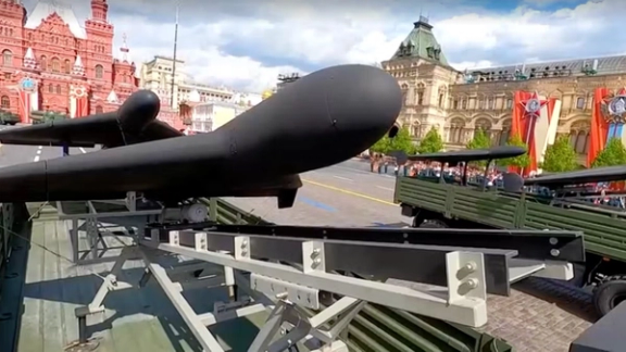 نمایش پهپاد ایرانی در رژه اردیبهشت ۱۴۰۴ مسکو برای نخستین بار