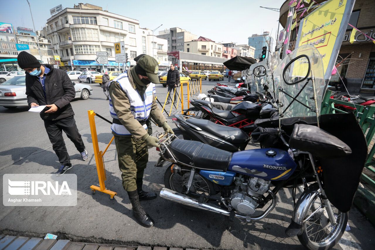 Tehran-police-motorcycle (file photo)