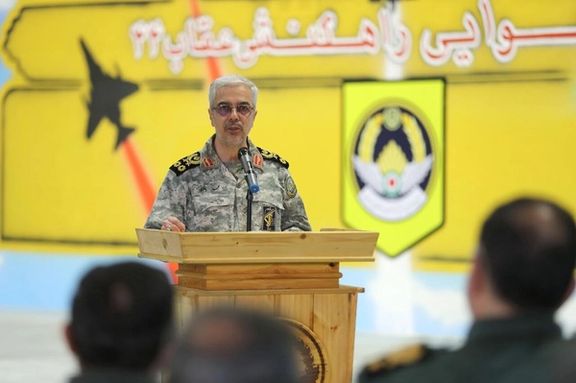 إيران تزيح الستار عن قاعدة جوية تحت الأرض.. ورئيس الأركان يهدد إسرائيل ودول المنطقة