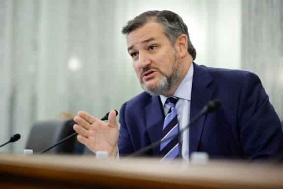 US Senator Ted Cruz (R-TX) in a Senate Committee in the Russell Senate Office Building on Capitol Hill, in Washington, December 15, 2021