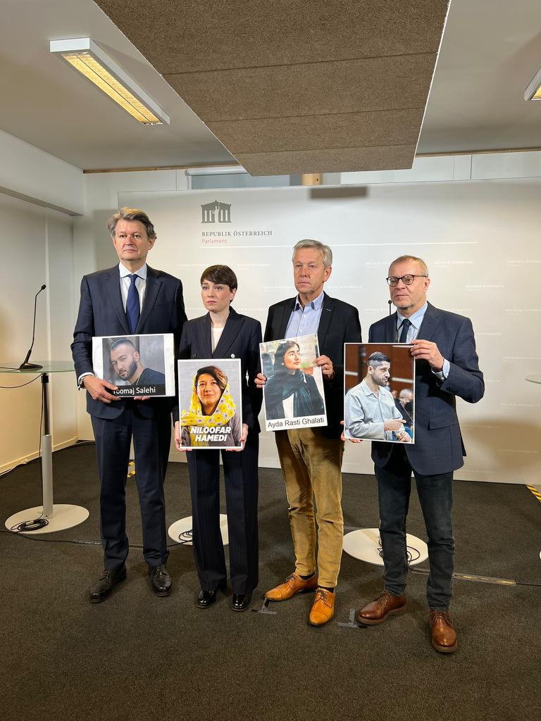 Austrian Lawmakers Sponsor 183 Jailed Protesters In Iran 