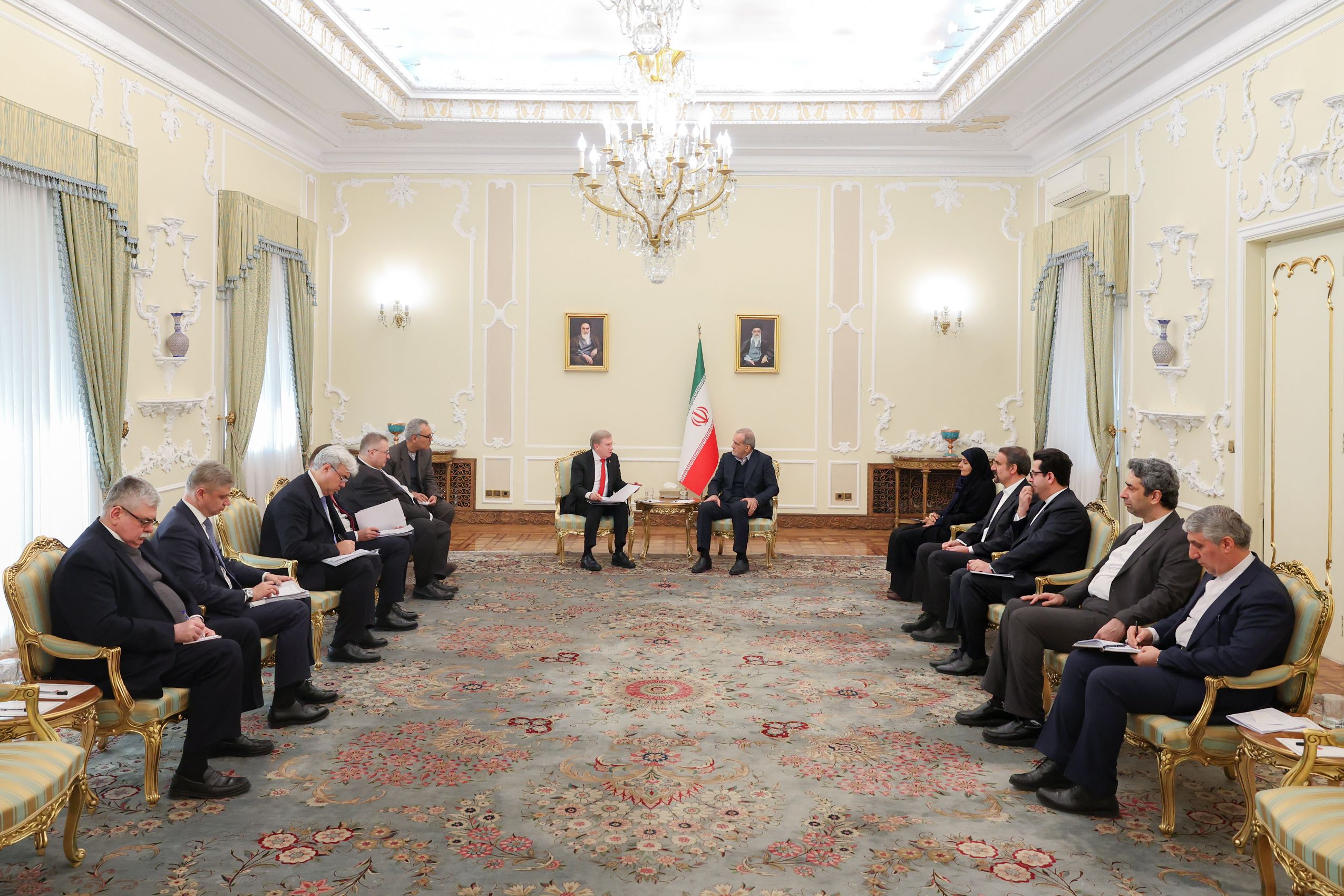 Russian delegation in Iran to meet President Pezeshkian 