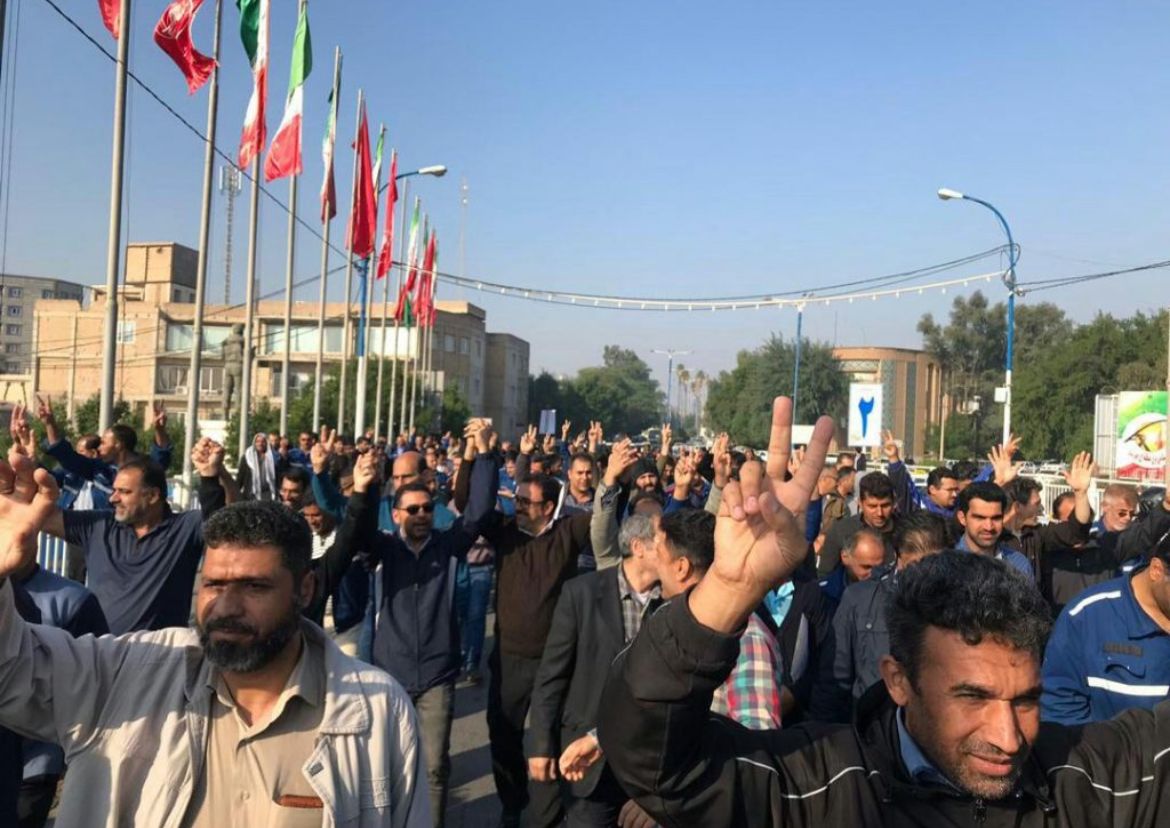 Labor protests in Iran