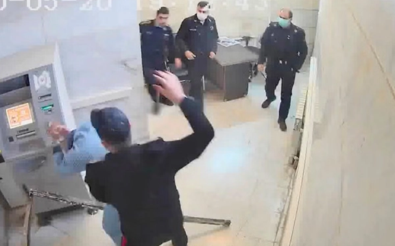 Evin prison footage leaked by hacktivist Edalat-e Ali, 2021
