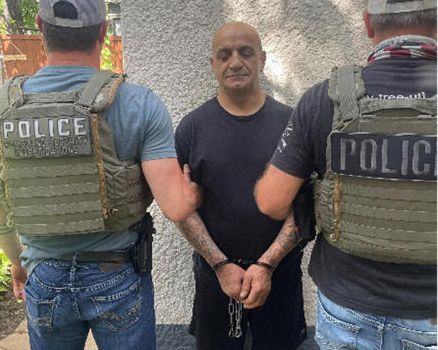 US Immigration and Customs Enforcement officers arrested Mehran Makari Saheli, an Iranian national, at his home in St. Paul, Minnesota, on June 22, 2025. / Credit: Department of Homeland Security