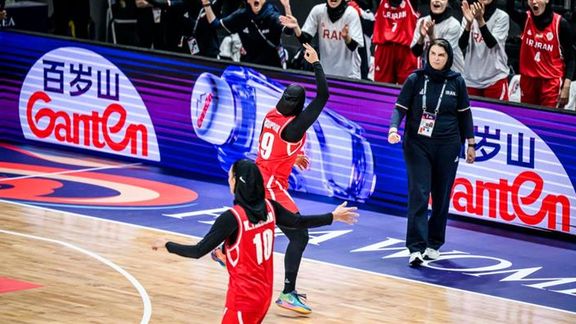 ایران ۸۹ - ۵۵ مغولستان؛ دومین پیروزی تیم ملی بسکتبال زنان ایران در کاپ آسیا