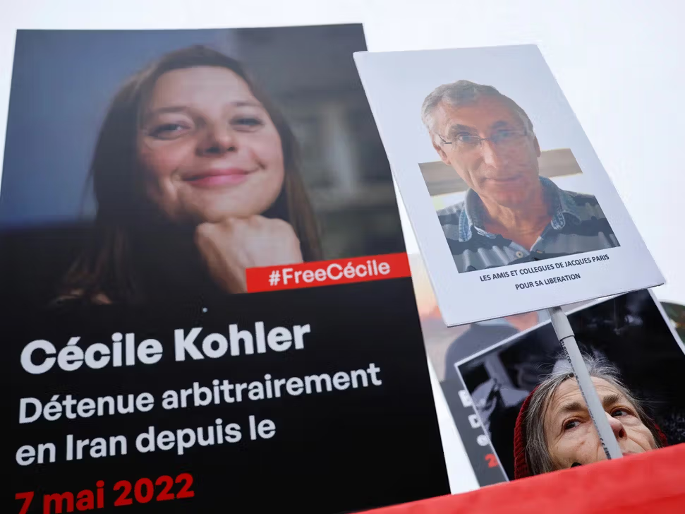 Iran charges two French detainees with spying for Israel - AFP