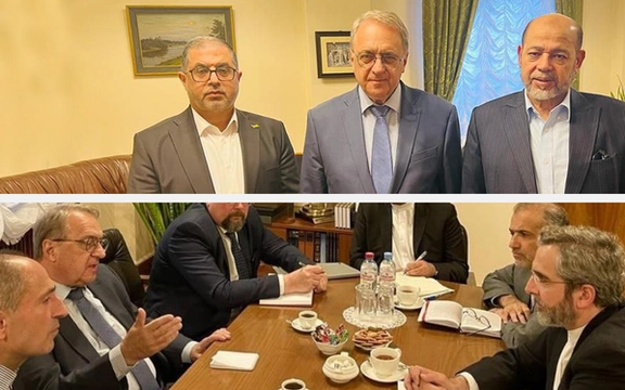 سفر همزمان معاون وزیر خارجه جمهوری اسلامی و مقامهای ارشد حماس به مسکو