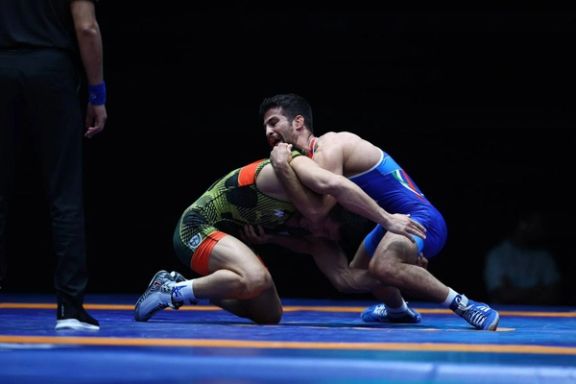 یونس امامی قهرمان کشتی بازیهای کشورهای اسلامی شد