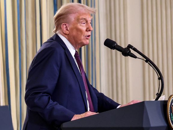 دونالد ترامپ: امیدوارم ایران در آینده به توافق ابراهیم بپیوندد