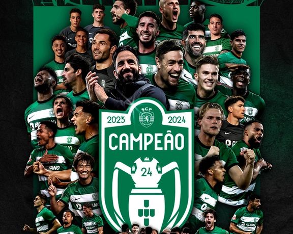 تیم آموریم به جام رسید؛ اسپورتینگ، قهرمان زودهنگام فوتبال پرتغال