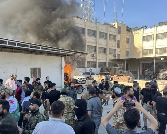 کشته شدن ۷ معترض در درگیری با نیروهای ترکیه در شمال سوریه