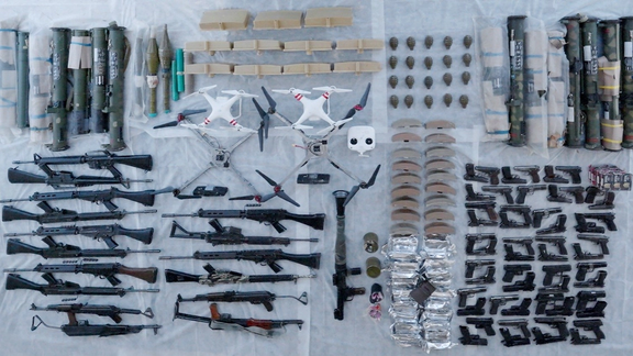 اسرائیل یک محموله بزرگ تسلیحات ارسال شده از ایران به کرانه باختری را توقیف کرد