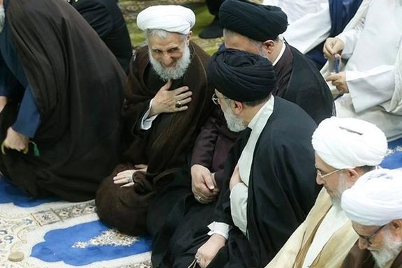 کاظم صدیقی در کنار ابراهیم رئیسی