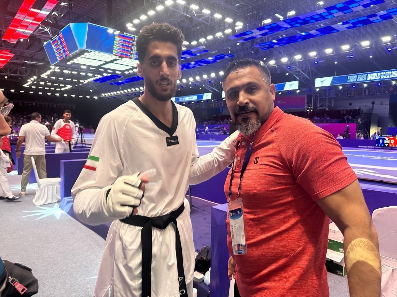 محمدحسین یزدانی، ملیکا میرحسینی و مهدی رزمیان هم از مسابقات تکواندو قهرمانی جهان حذف شدند