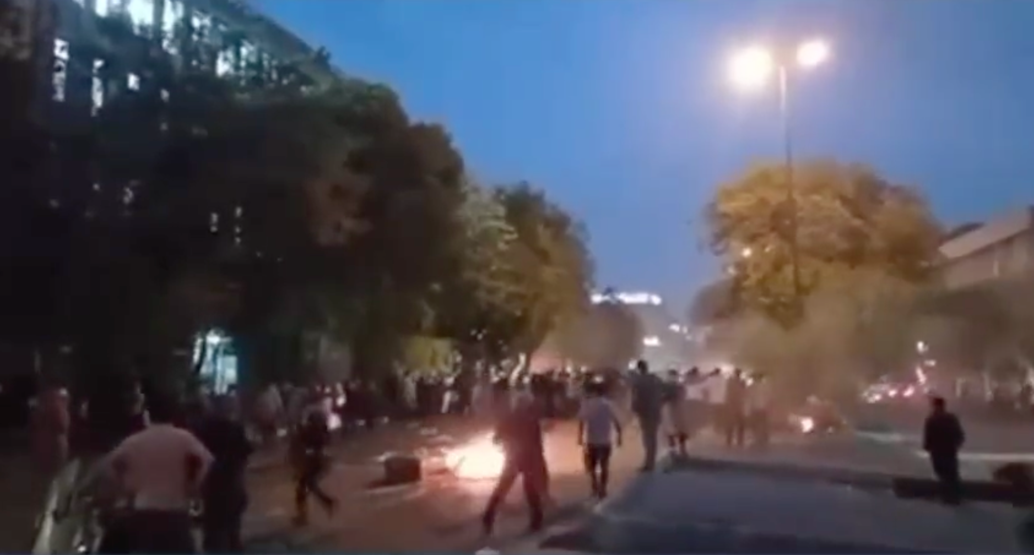 Protests In Iran Continued Thursday With Tabriz As Hotbed Of Unrest  