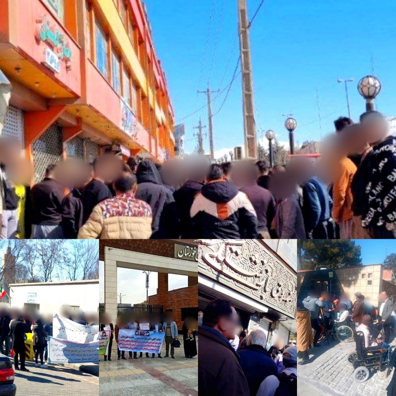 تشدید اعتراضات معیشتی با رشد گرانی؛ کارگران، کسبه و بازنشستگان شهرهای مختلف تجمع کردند