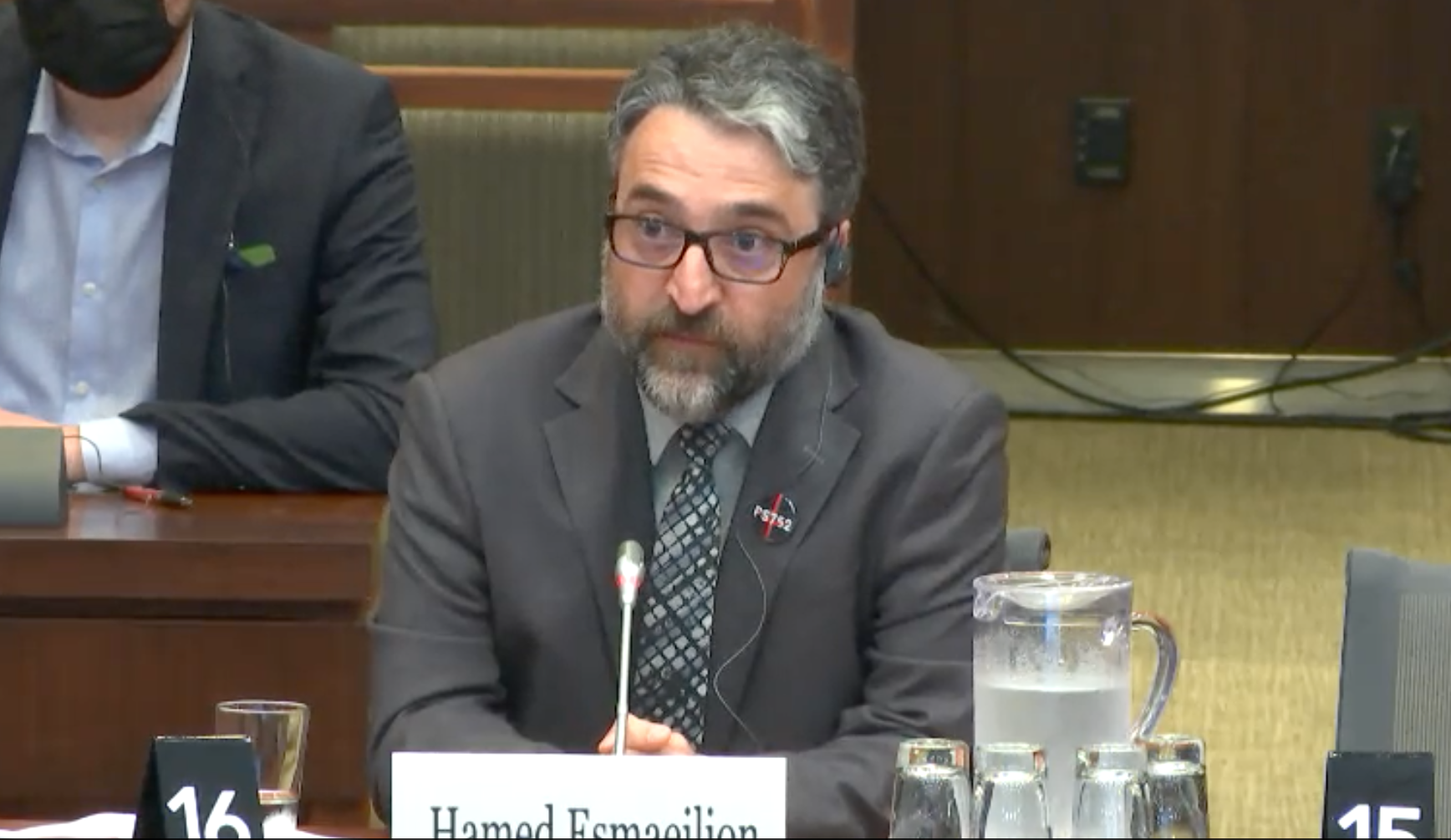 Spokesman of the Association of Families of Flight PS752 Victims, Hamed Esmaeilion. June 21, 2022