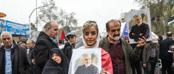 پاسخ مسئولان به نامه ترامپ در راهپیمایی روز قدس؛ قالیباف: گندهلاتی است