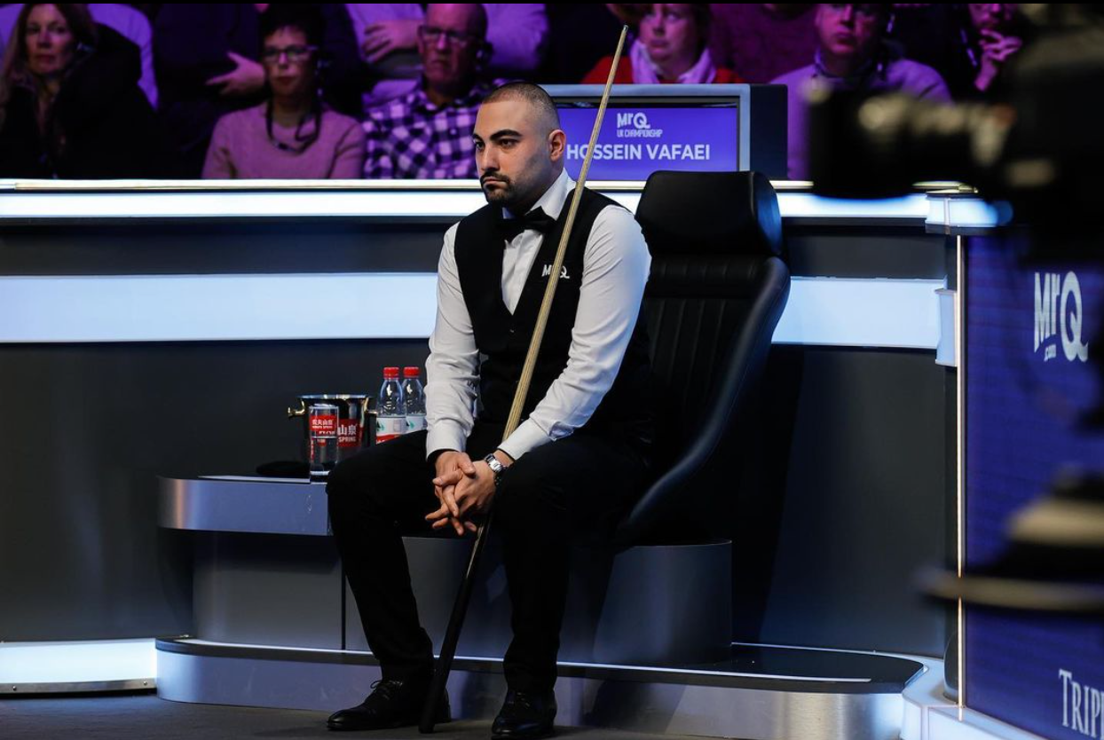 حسین وفایی با اشتباه مهلک به مارک ویلیامز باخت و از گرندپری ۲۰۲۴ حذف شد