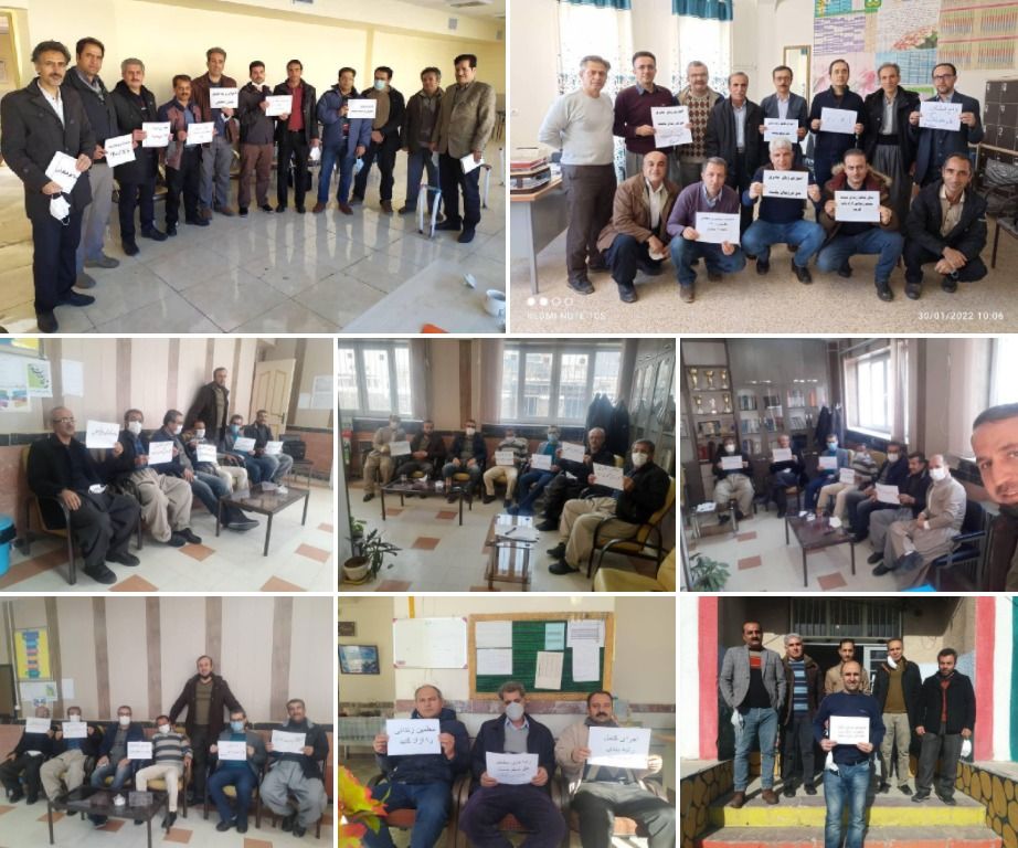 نقابة المعلمين: تصاعد الضغوط الأمنية تزامنا مع اعتصام المعلمين في عموم إيران