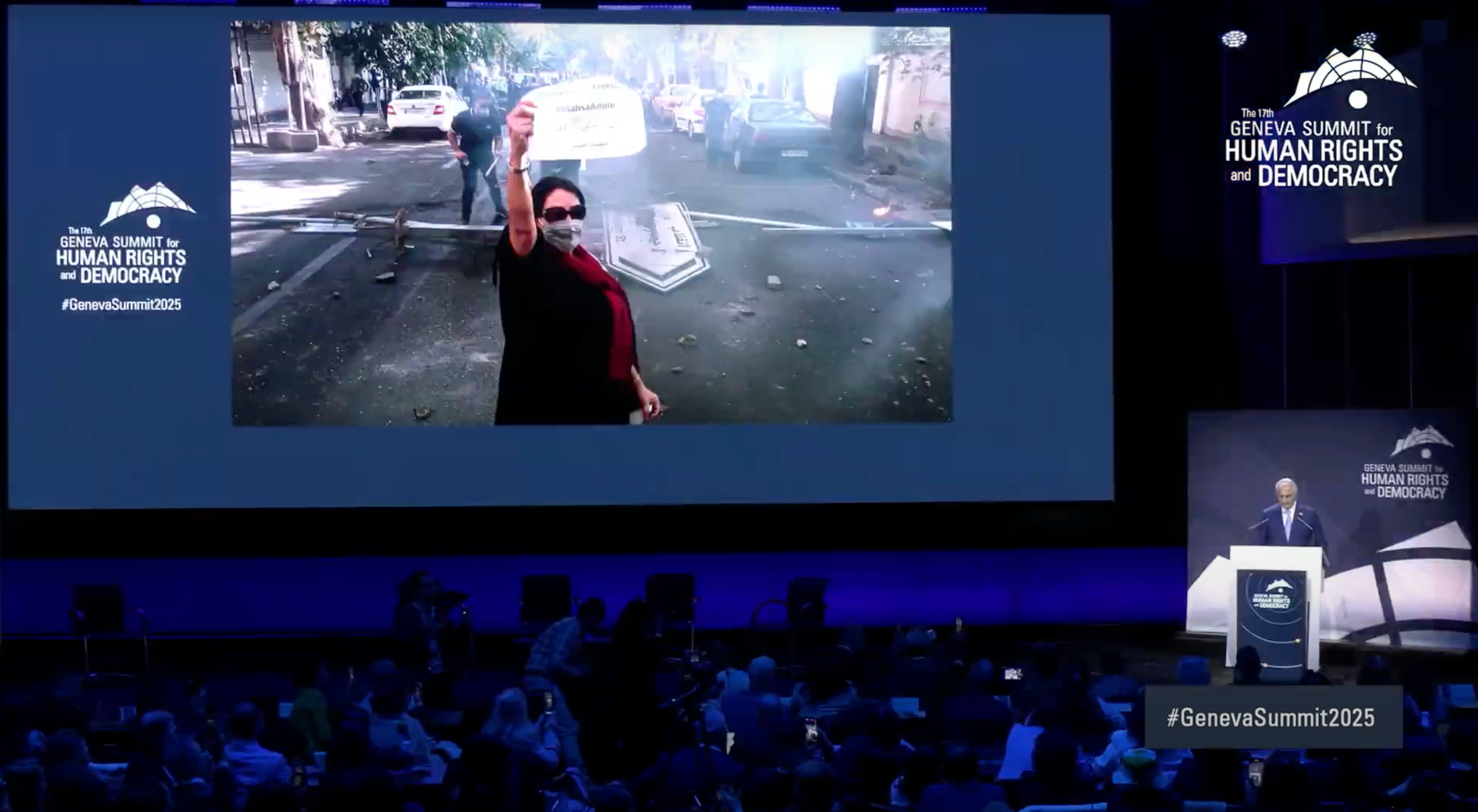 Geneva Summit spotlights rights abuses in Iran 