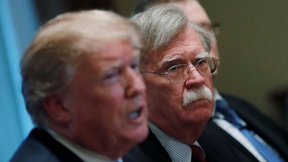 جان بولتون: حملات آمریکا در منطقه ملاها در تهران را تهدید نمیکند