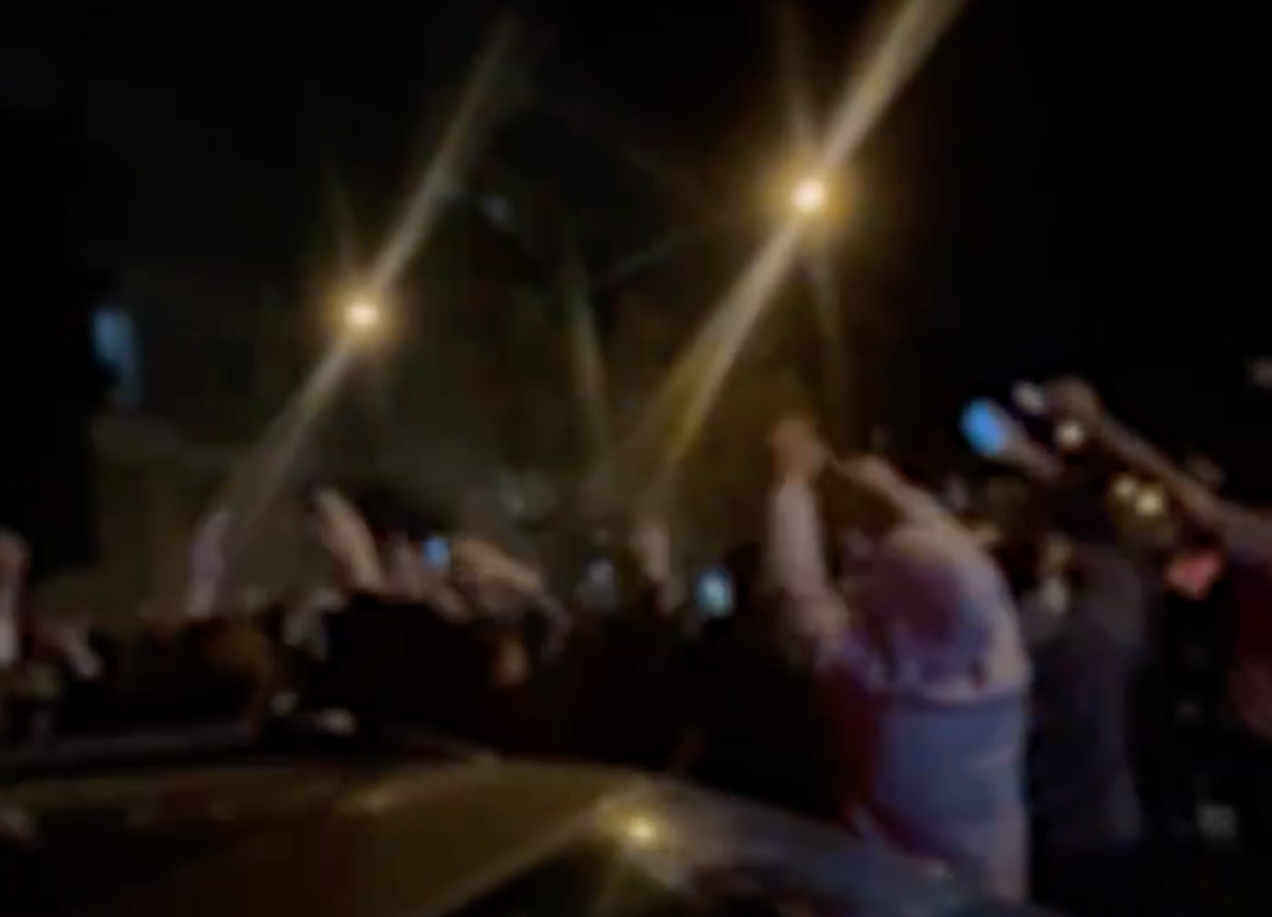 در سالروز تولد حمیدرضا روحی، خیابان‌های منتهی به خانه او در تهران عرصه تظاهرات بود