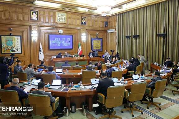 A session of Tehran’s city council